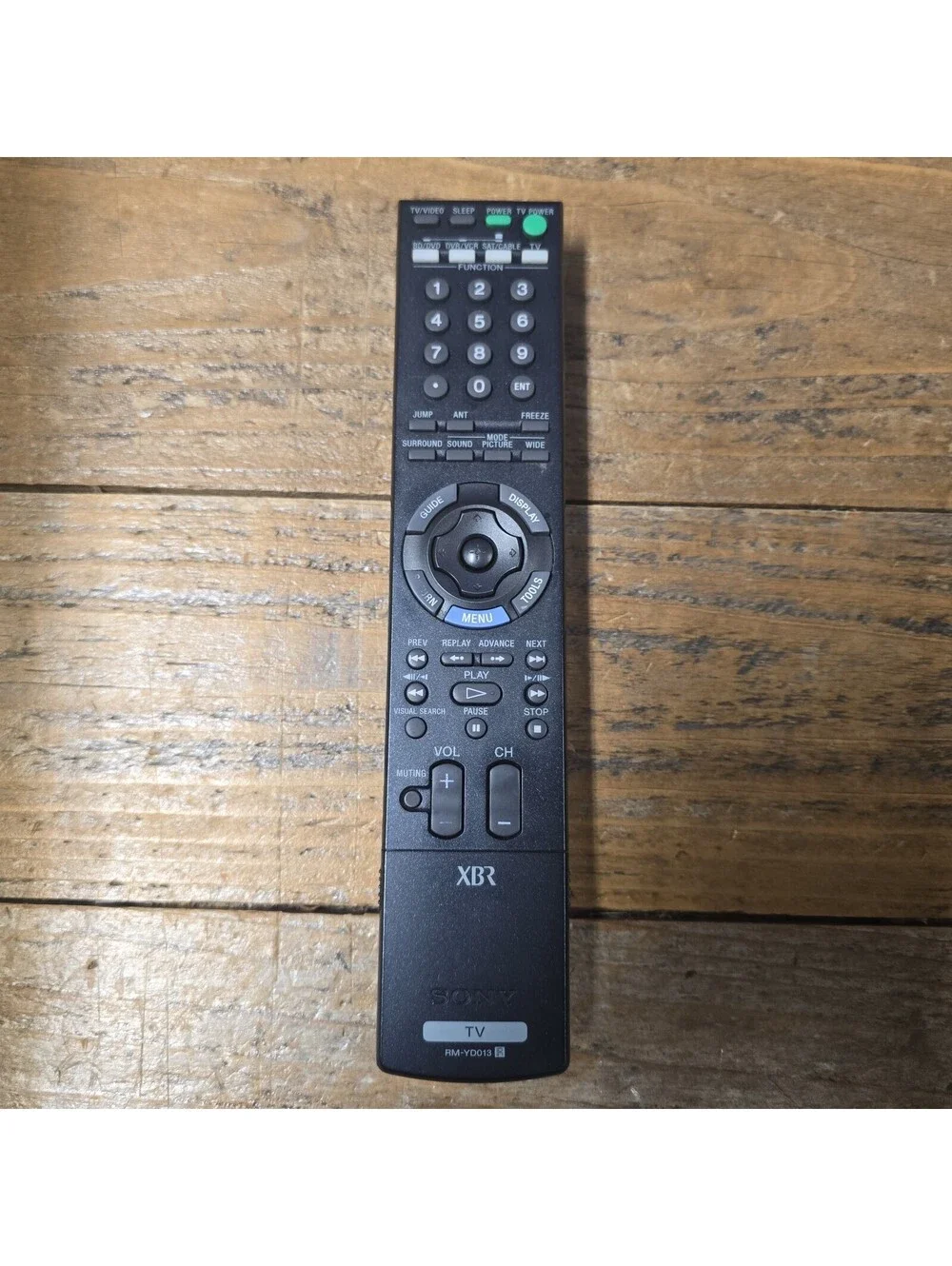 Genuine OEM Sony RM-YD013 Remote Control for XBR Bravia TV No Back Cover